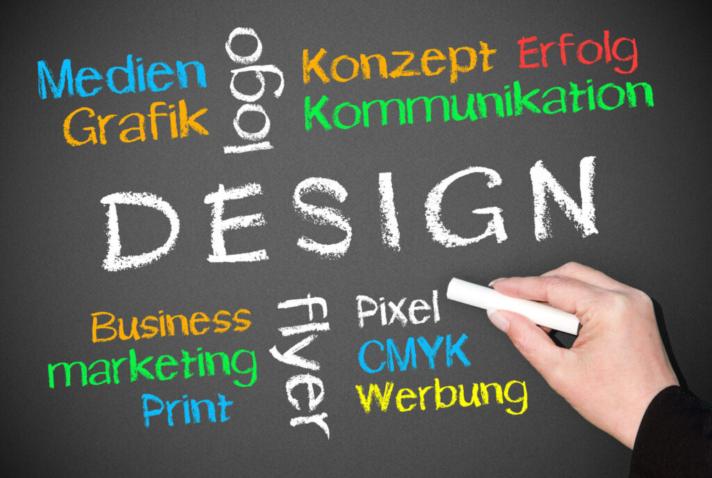 Design und Farben