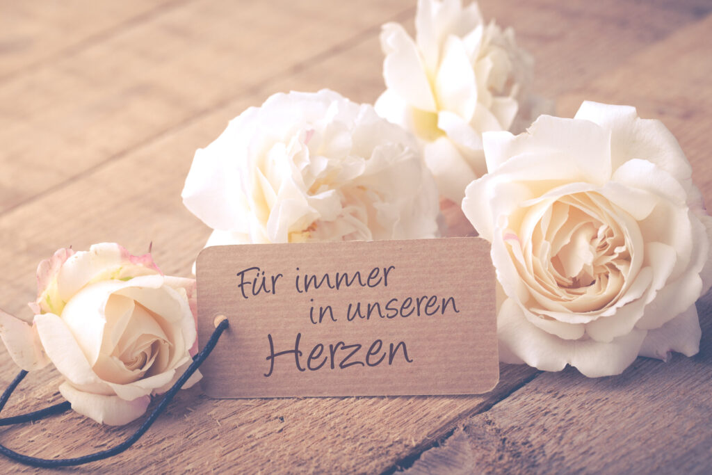 Trauer - Gedenken